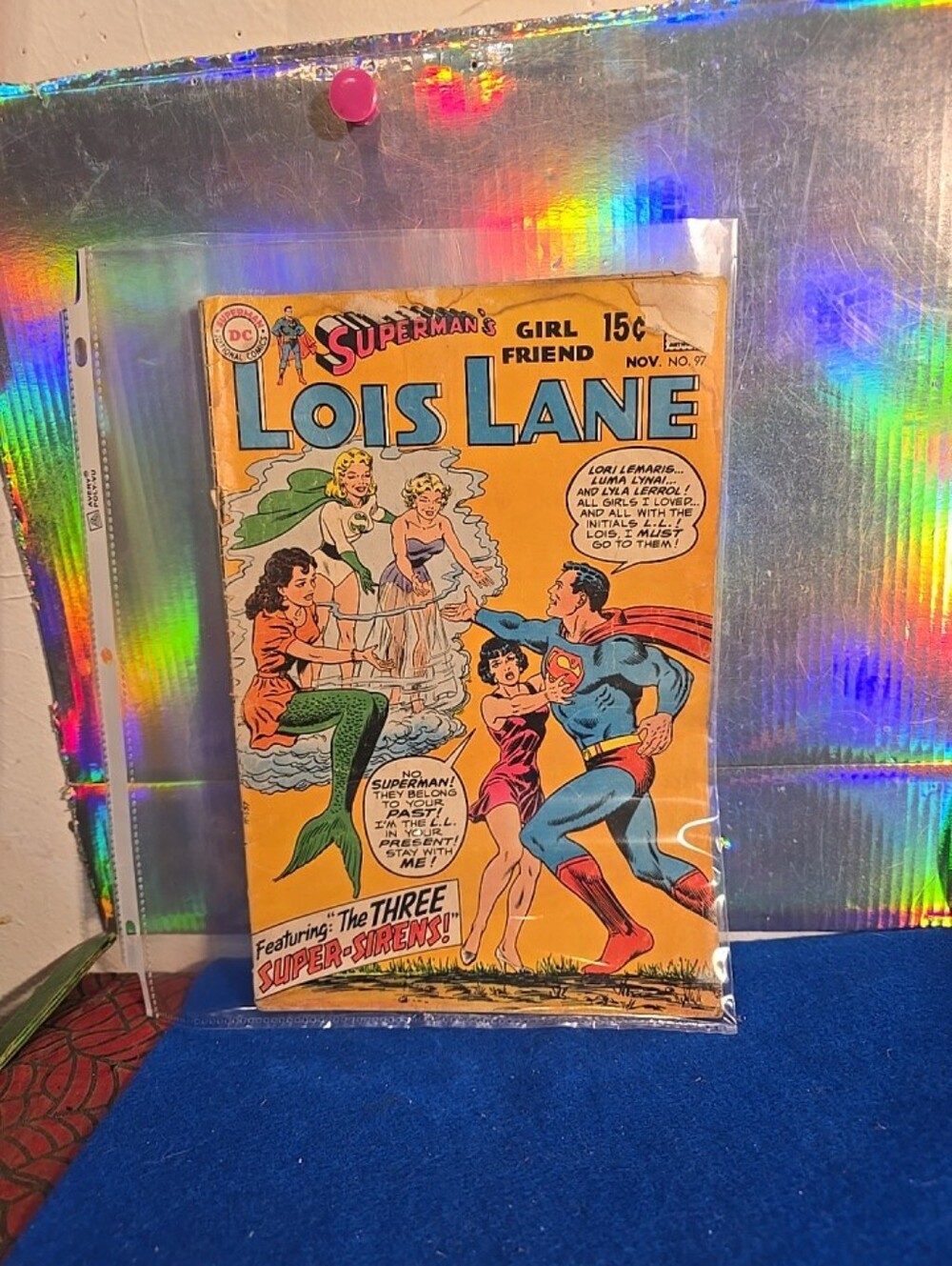 071426 DC Comics Superman’s Girl Friend Lois Lane Comic Book Bronze Age 1970 #97